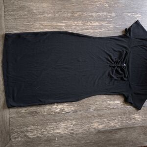 Black Short Sleeve Dress